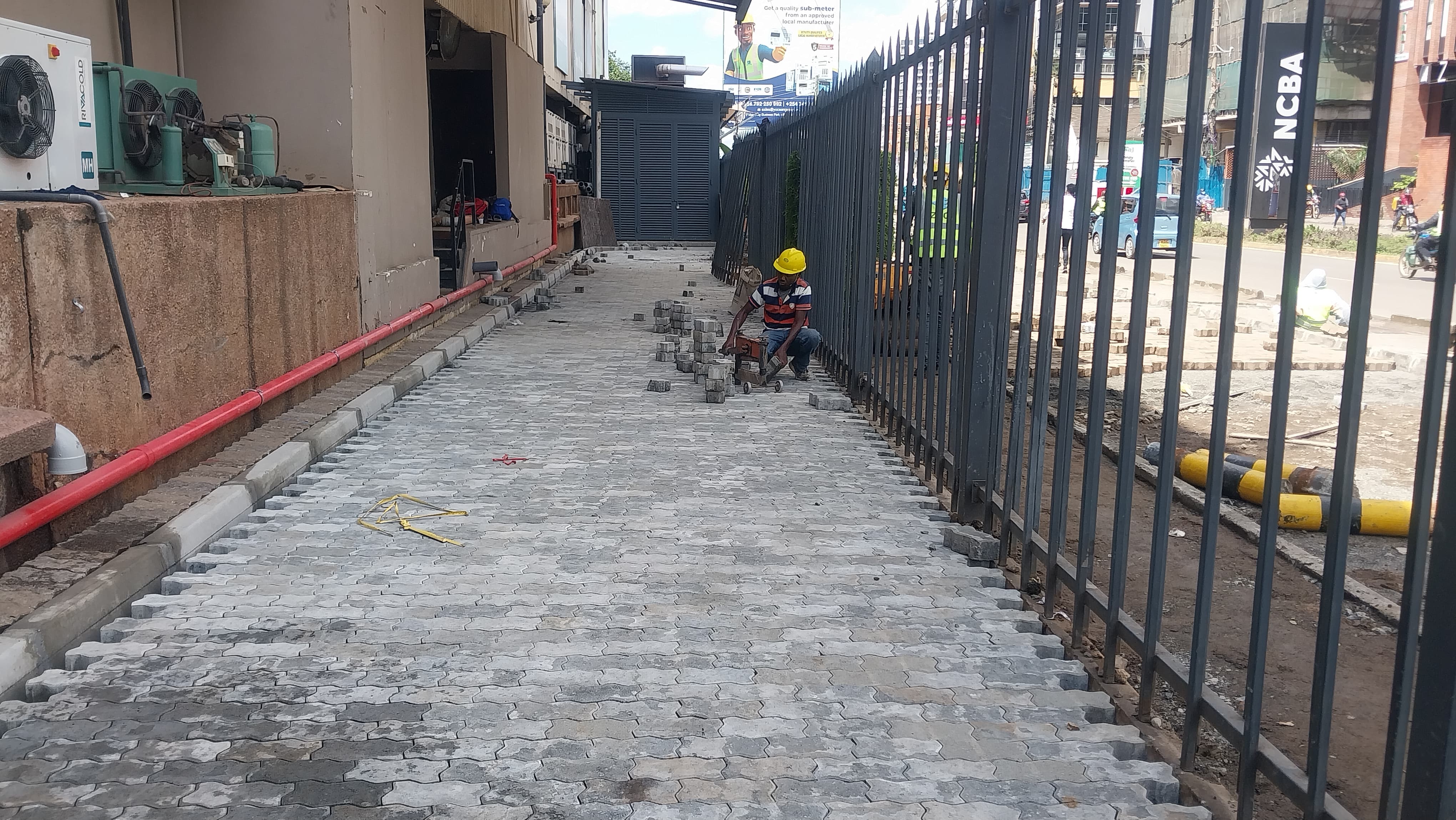 Yaya Centre Cabro Paving